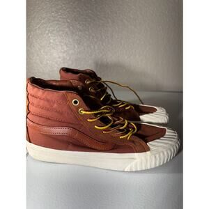 Vans Men's Brown High-Top Sneakers